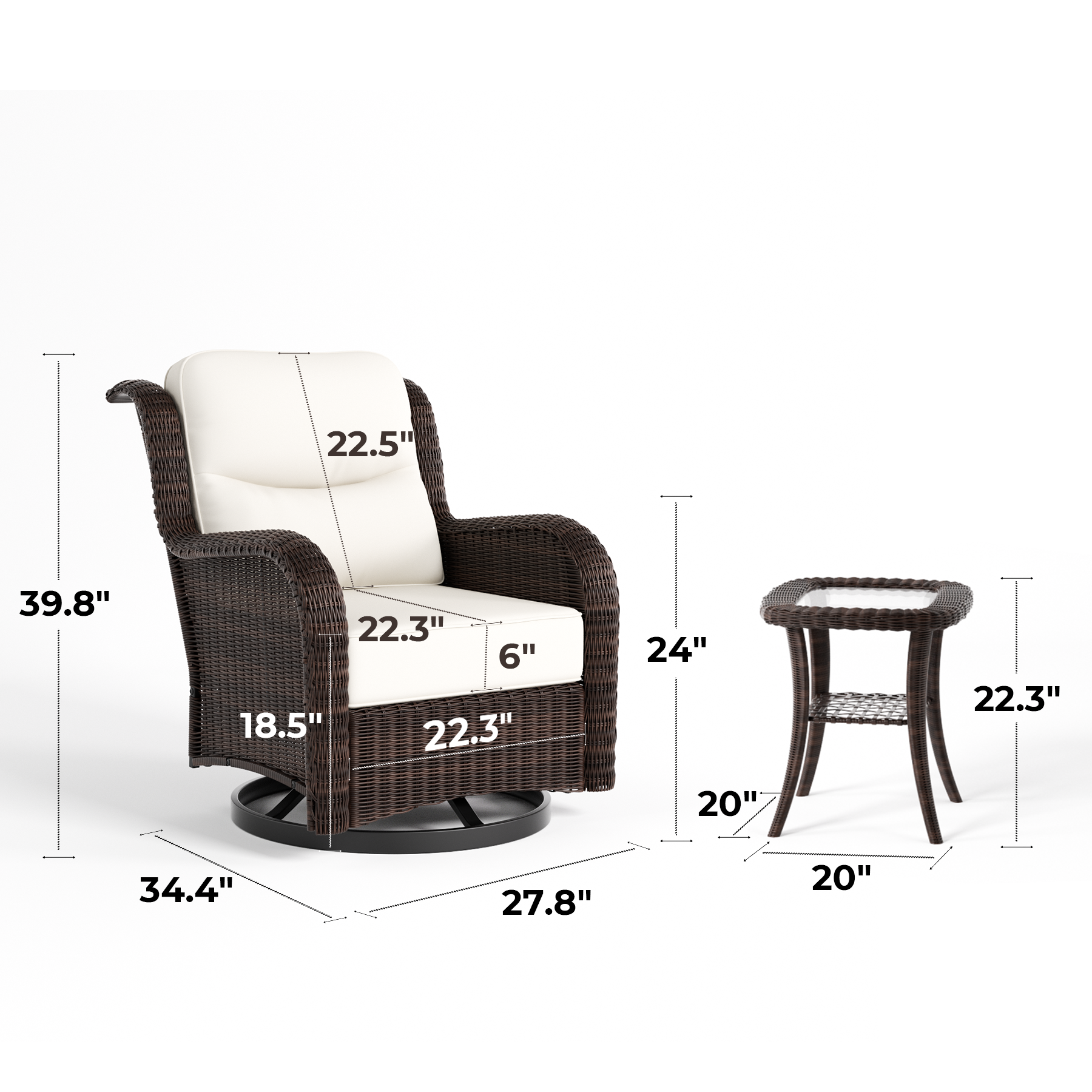 Ardenelle Outdoor Conversation Set
