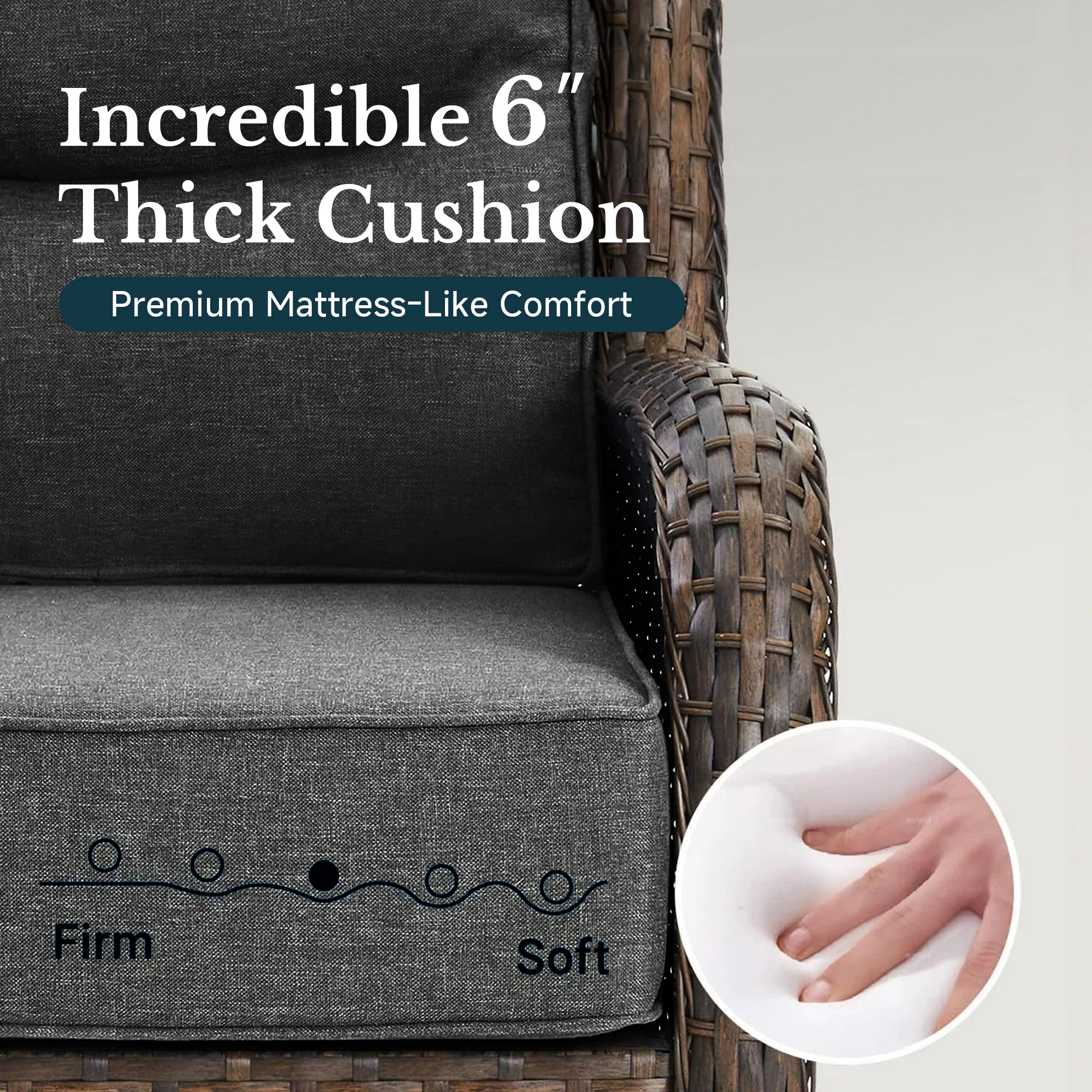 Hawthorne 2 Piece Patio Wicker Loveseat Set With Coffee Table