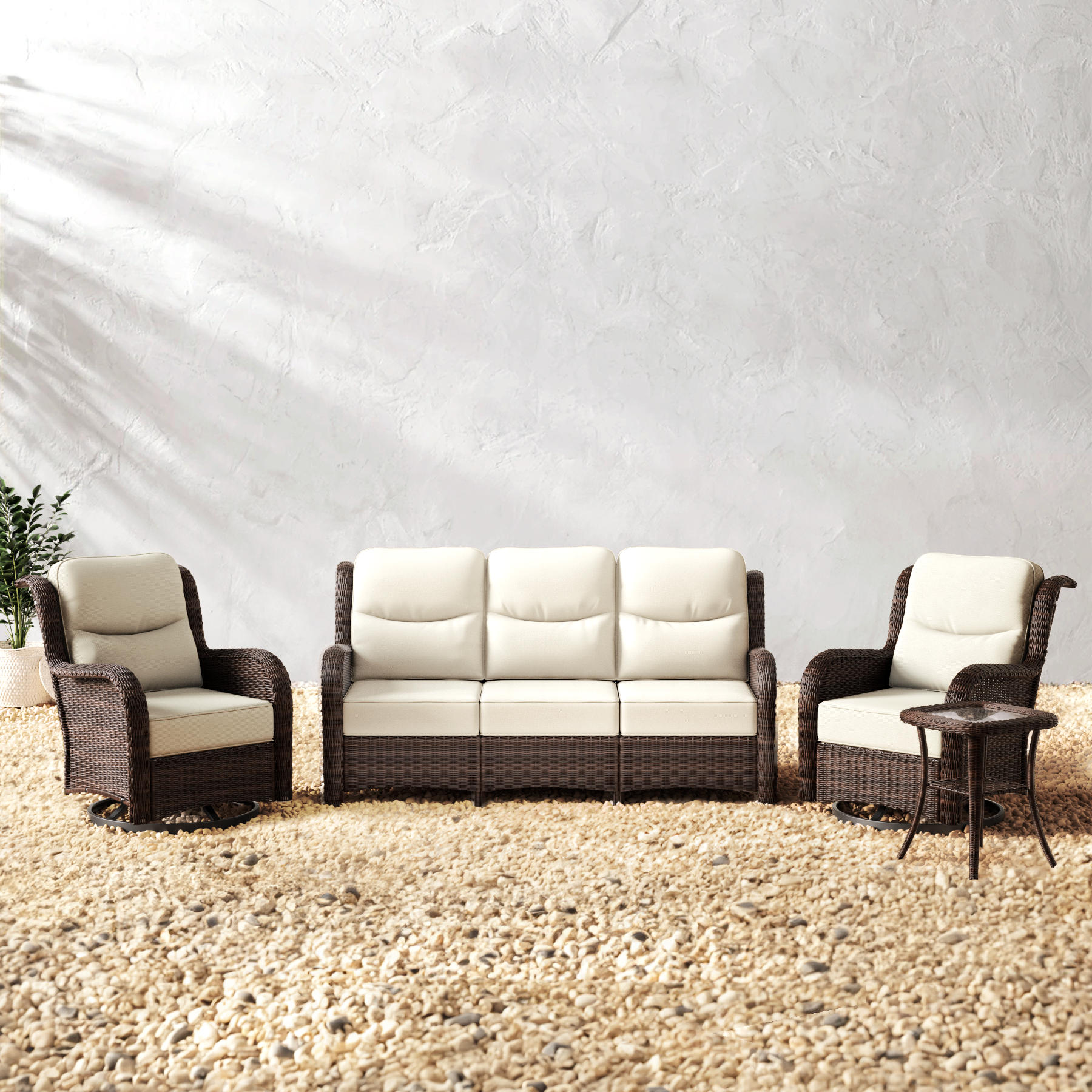 Ardenelle Outdoor Sofa Set - 5 Seater