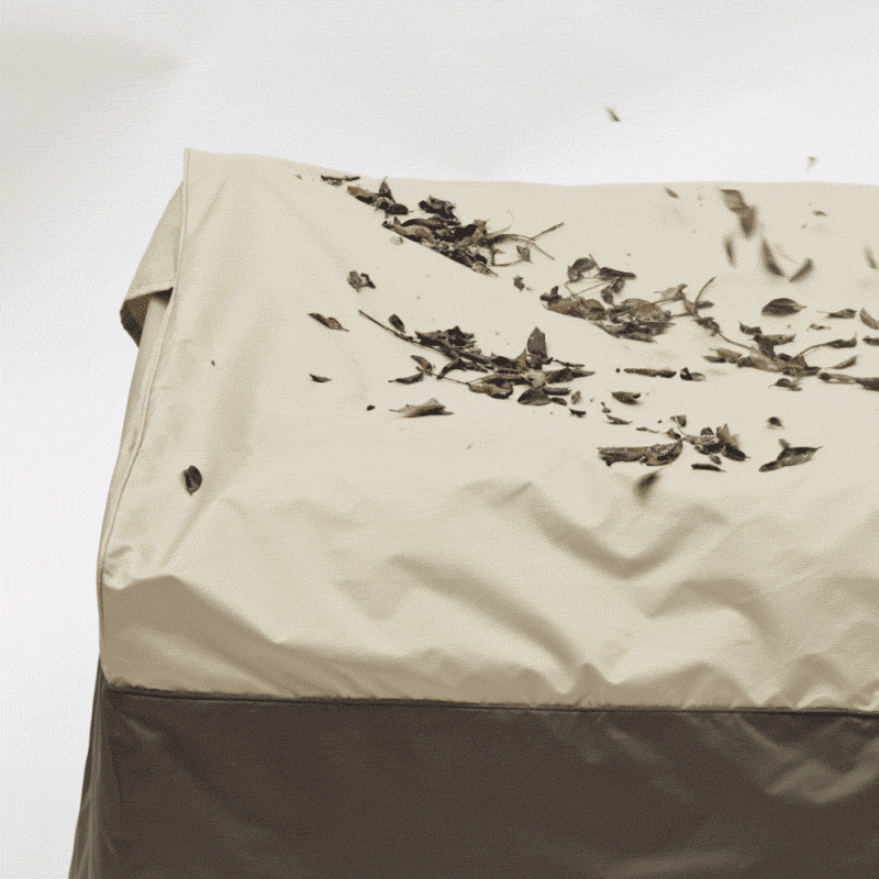 Ardenelle Luxury 7 Piece Patio Wicker Sofa Set With Ottomans, Tables And Covers