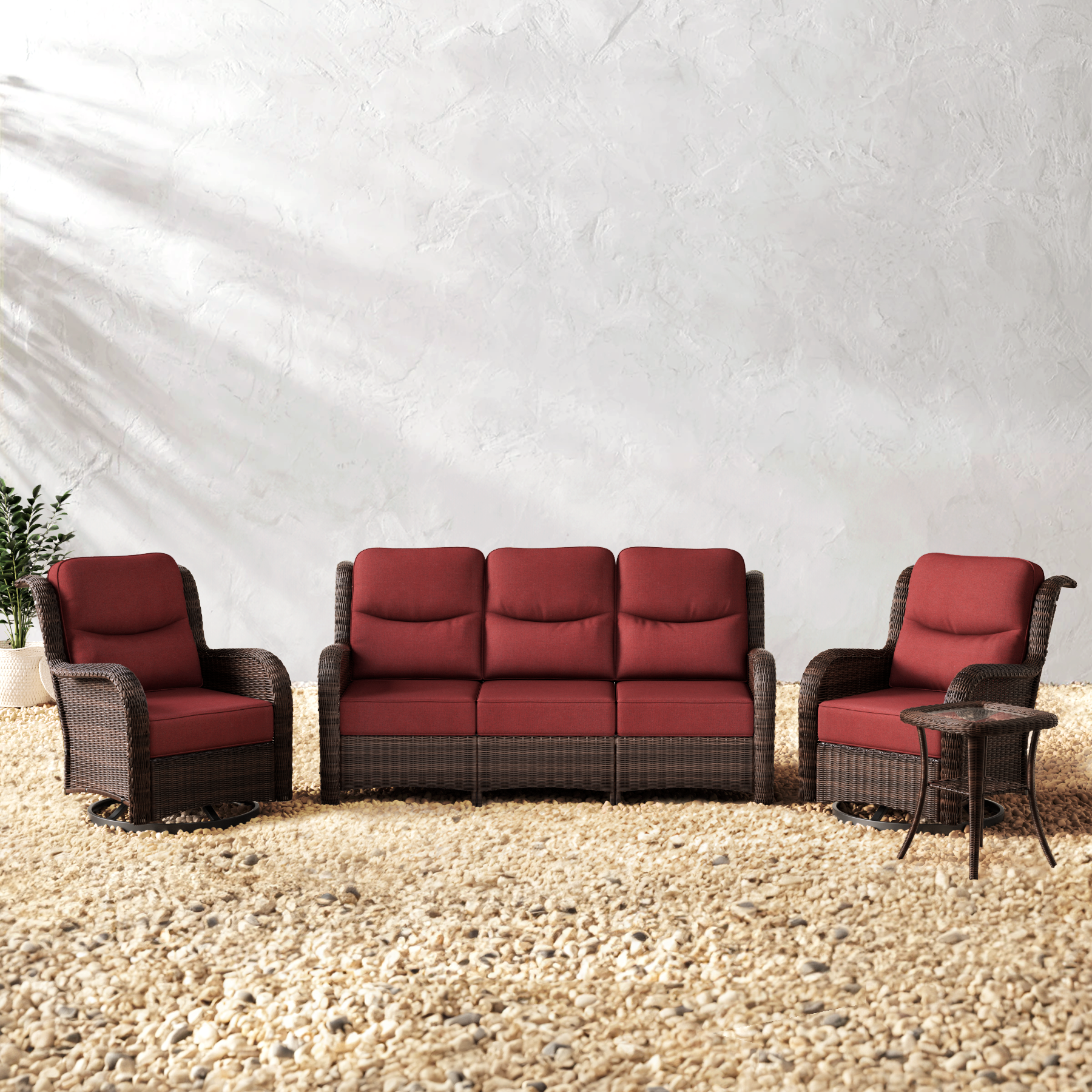 Ardenelle Patio Sofa Set - 5 Seater