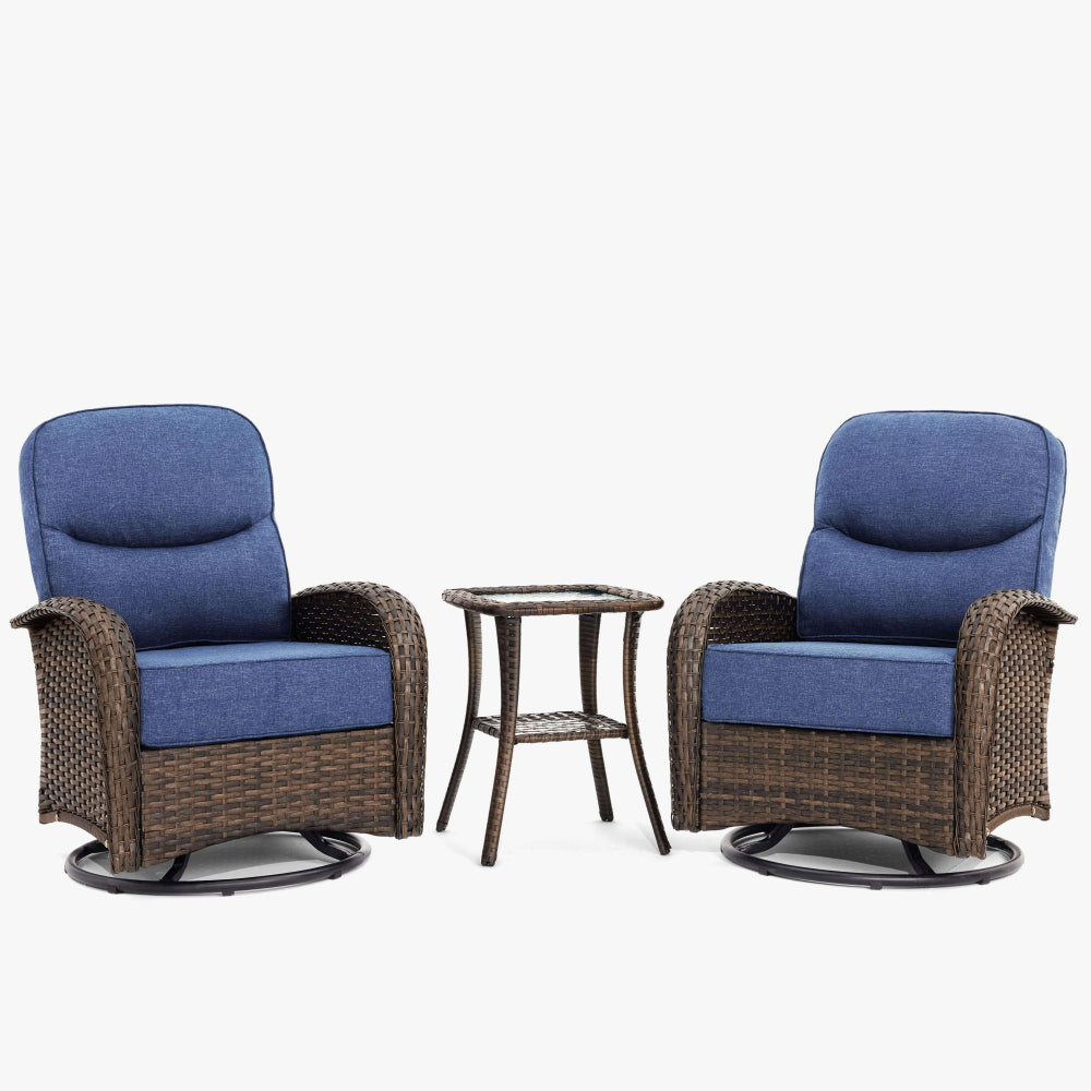 Swivel Glider Conversation Set V1