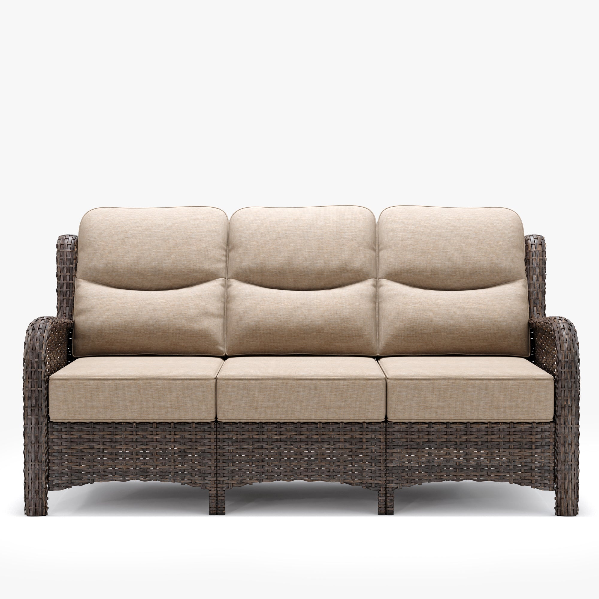 Flat Rattan Sofa