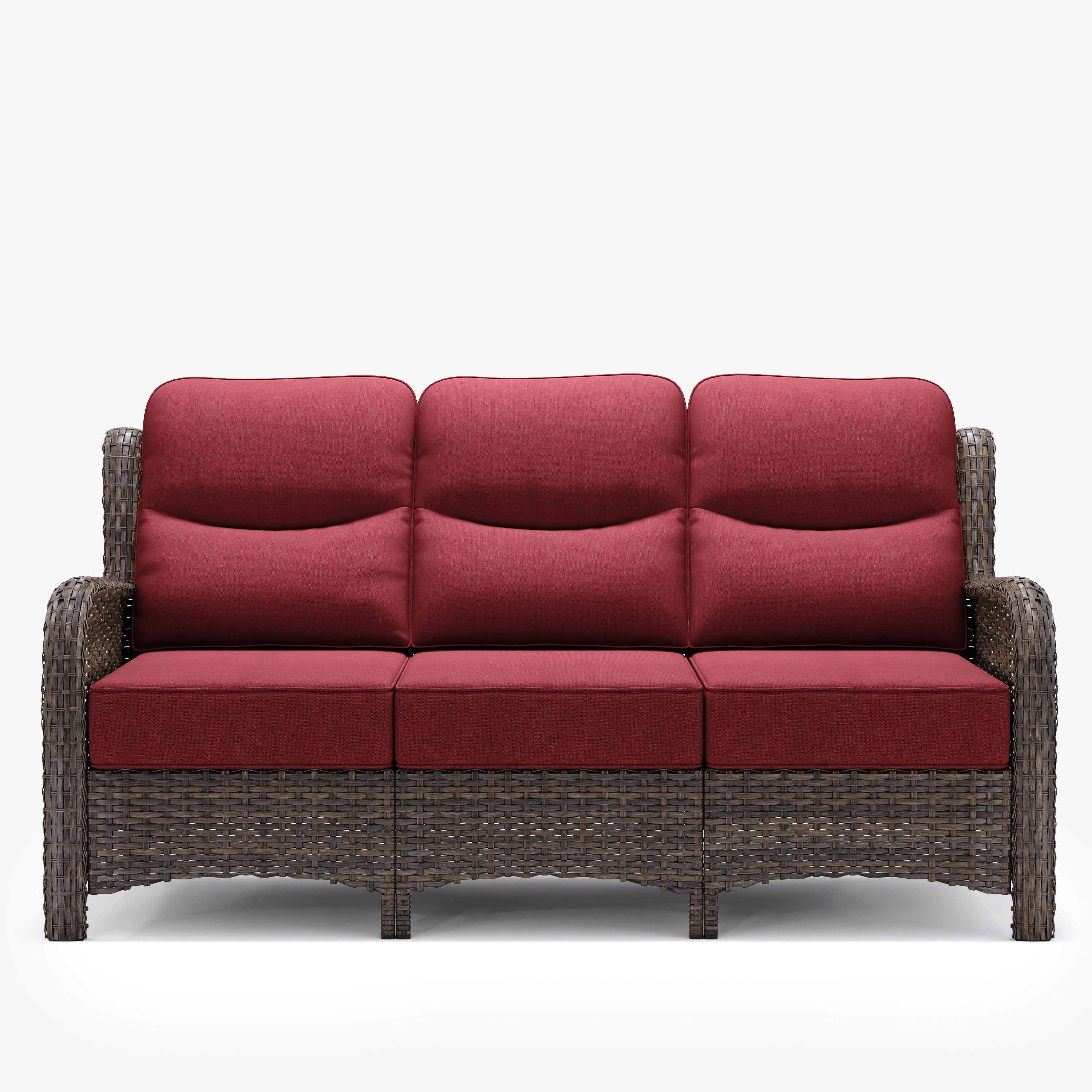 Flat Rattan Sofa