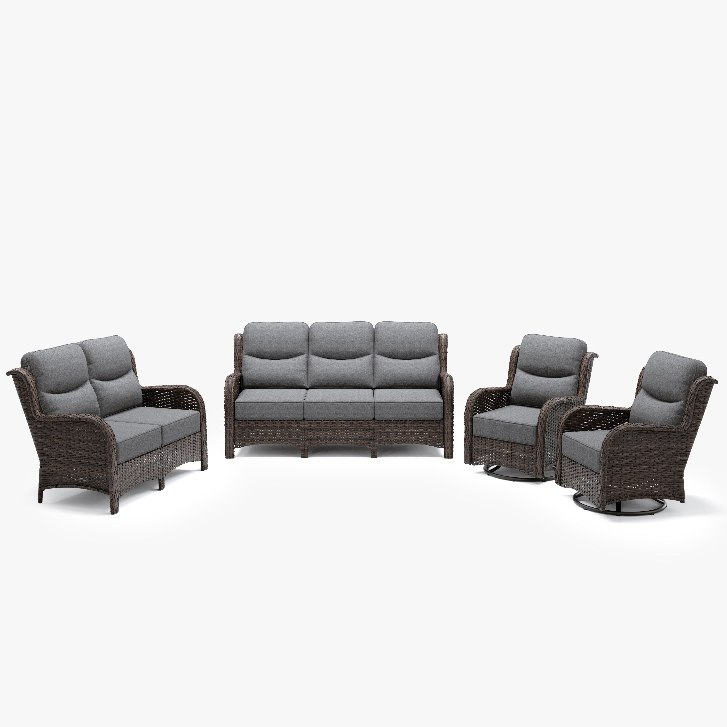 4 Pieces Sofa Set