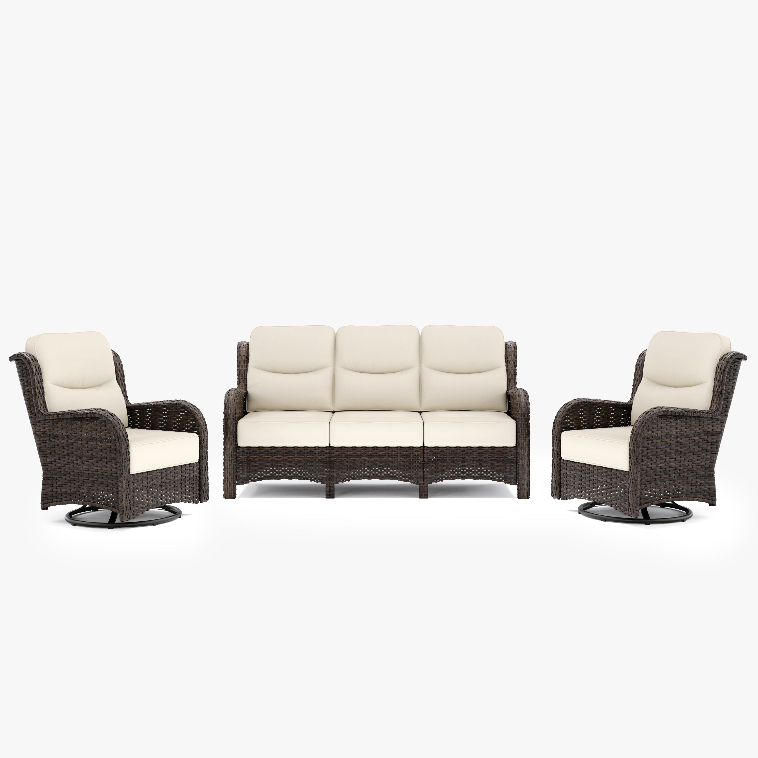 3 Pieces Sofa Set