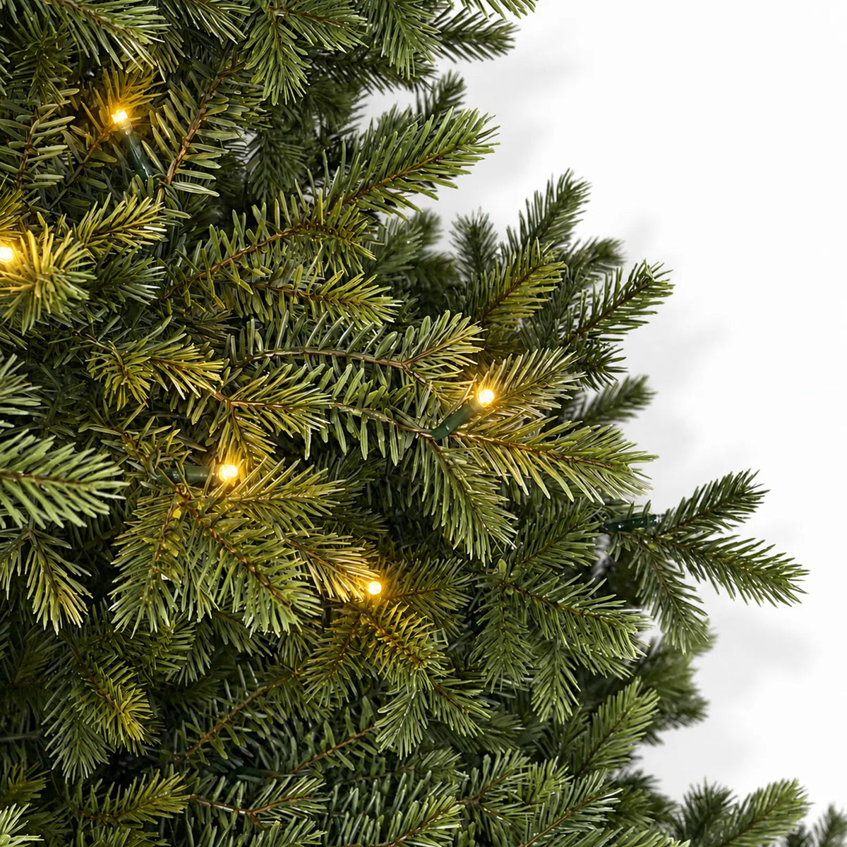 7.5 ft Pre-Lit Fraser Fir Christmas Tree Colored LED