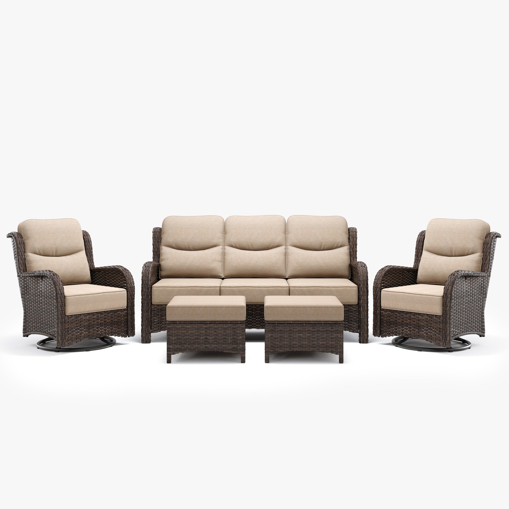 5 Pieces Sofa Set