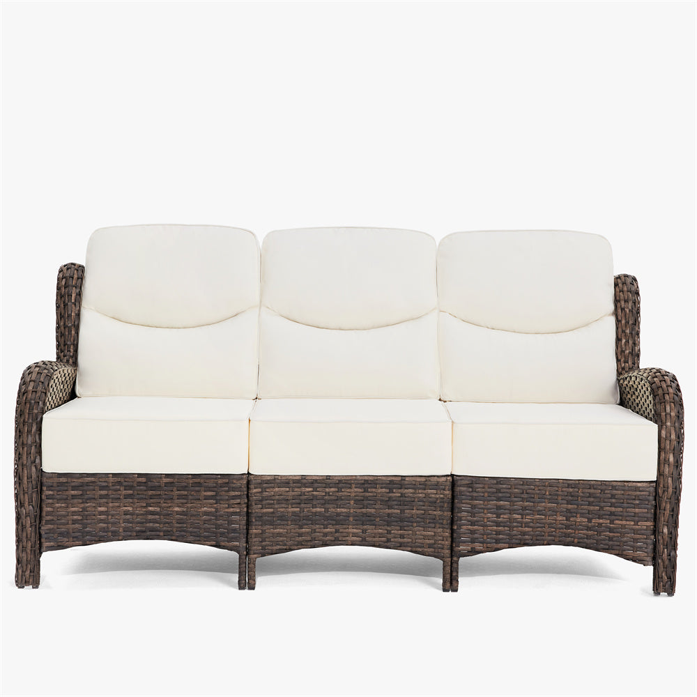 Flat Rattan Sofa