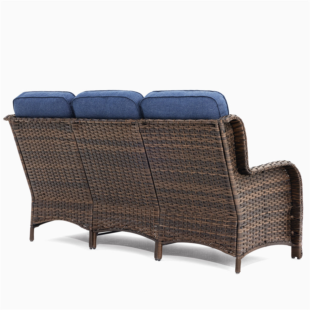 Flat Rattan Sofa