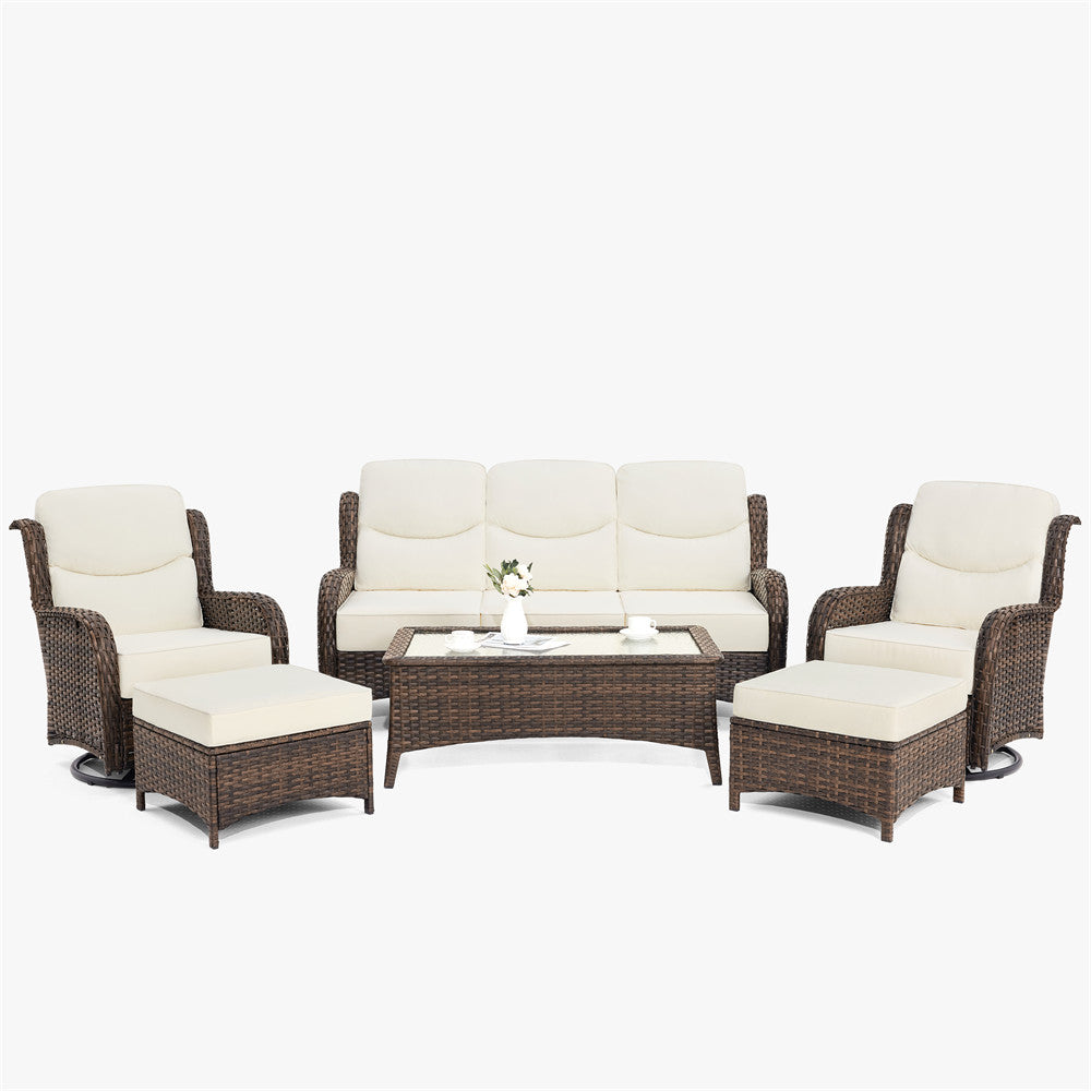 6 Pieces Sofa Set