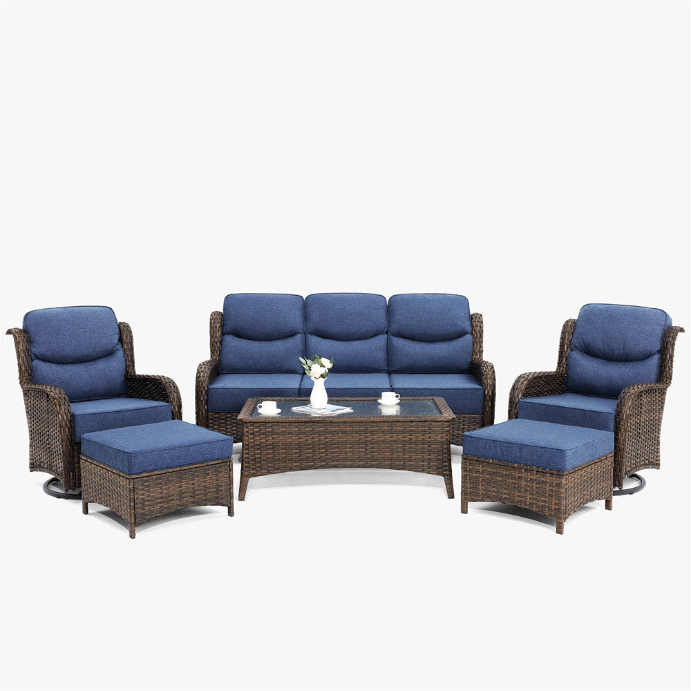 6 Pieces Sofa Set