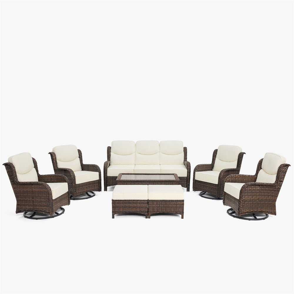 8 Pieces Sofa Set