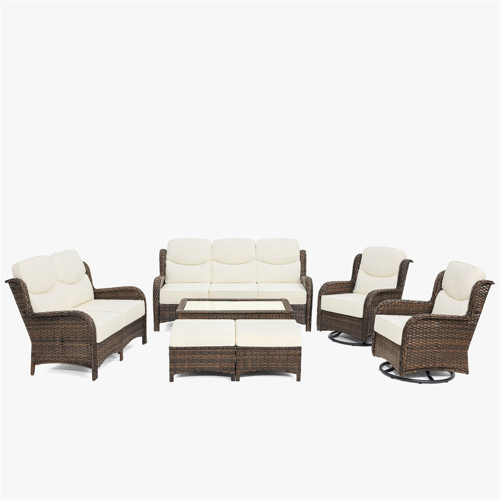 7 Pieces Sofa Set