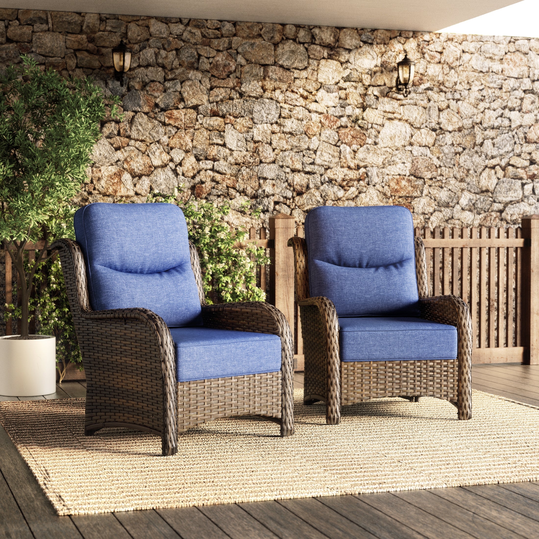 Hawthorne Fixed Chairs Set