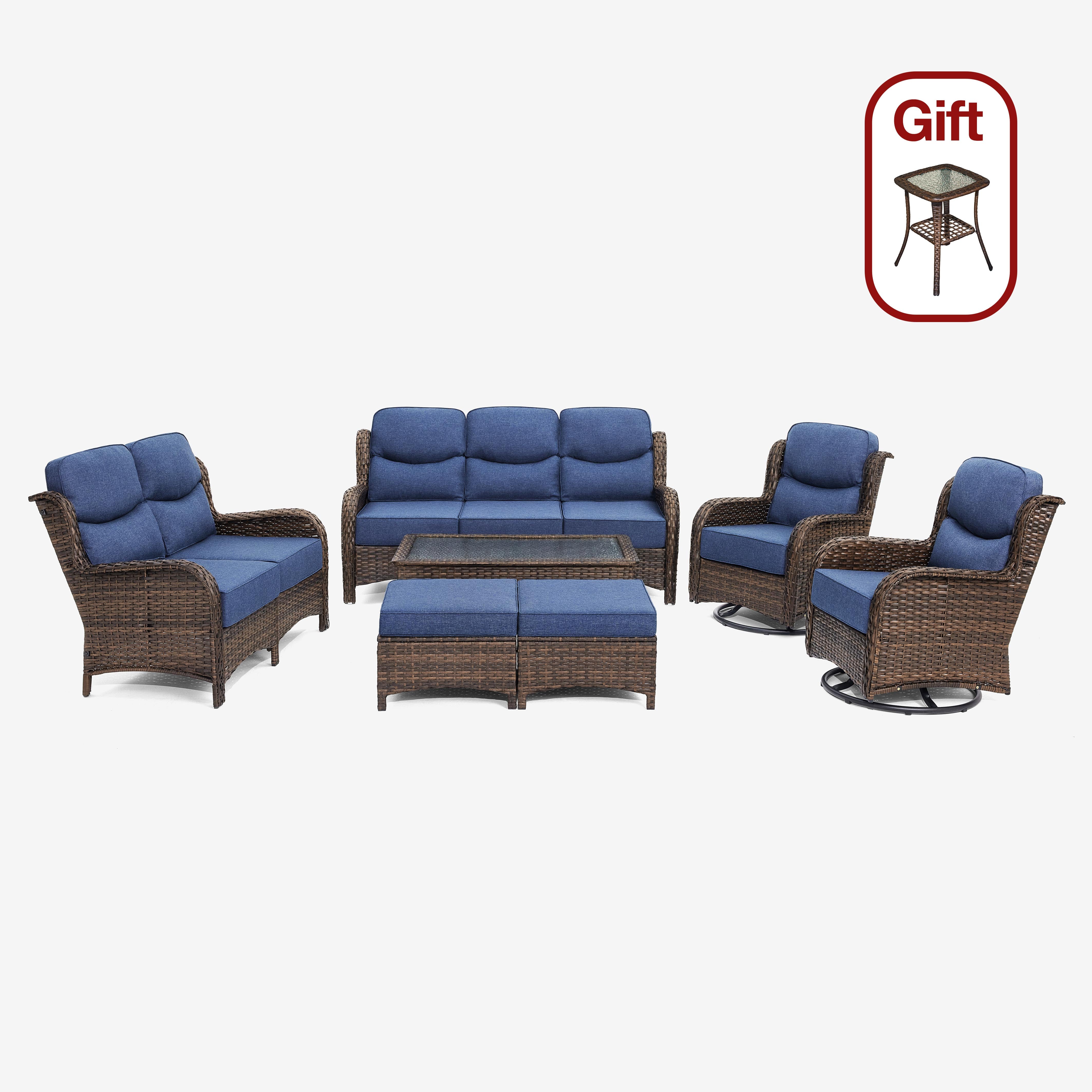 7 Pieces Sofa Set