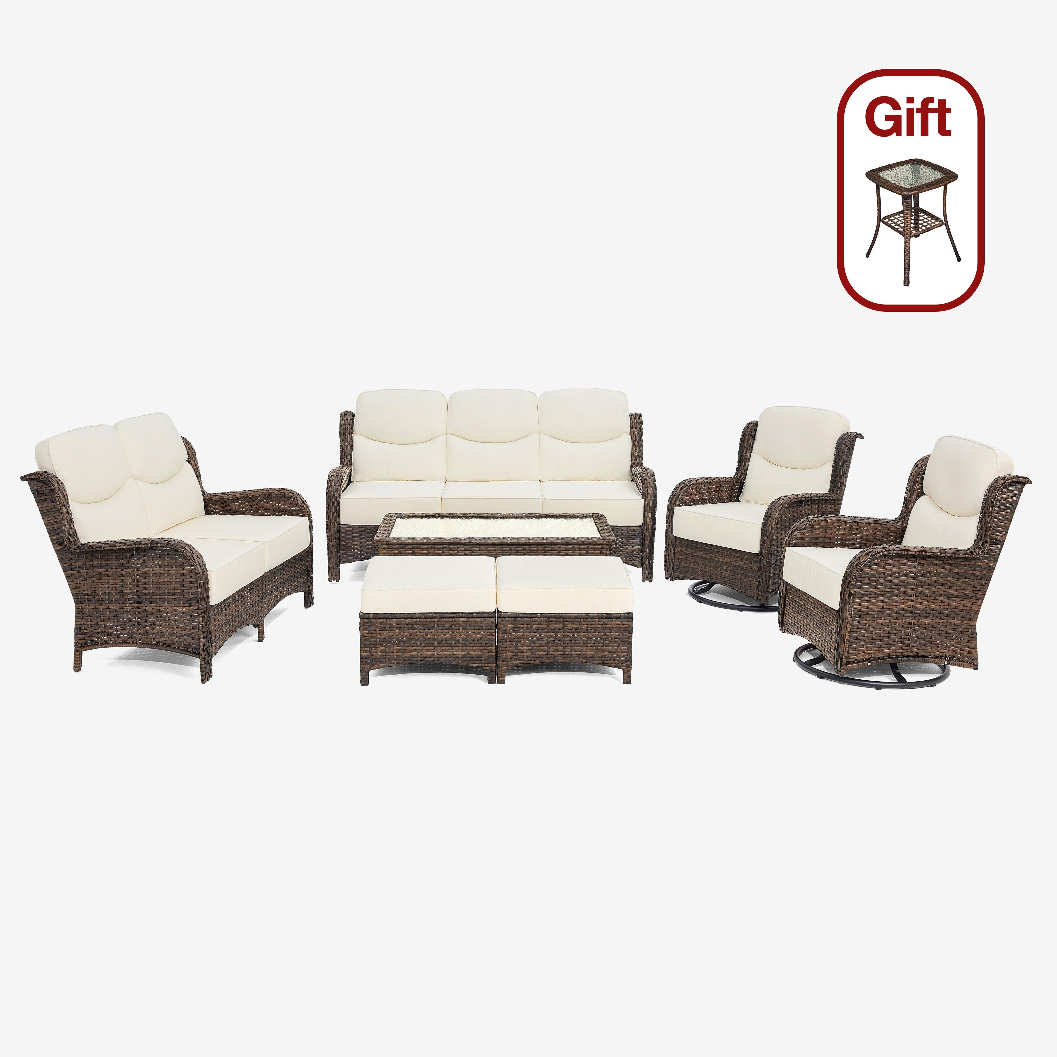 7 Pieces Sofa Set