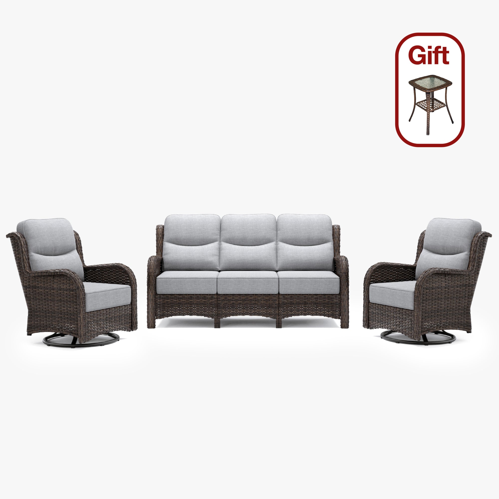 3 Pieces Sofa Set